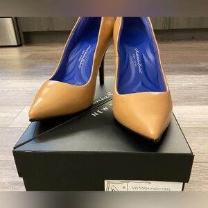 Antonia Saint NY Elegant Tan High Heels